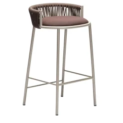 Chairs & More Outdoor Chairs & Stools<Millie SG-65 Brown Bar Stool by Studio Pastina