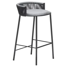 Chairs & More Bar Stools<Millie Sg-65 Gray Bar Stool by Studio Pastina