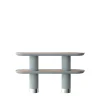 Ultramobili Bookcases<Mina 2.150 2-Shelf Pastel Light-Blue Console