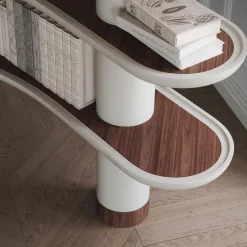 Ultramobili Bookcases<MINA A140 Greige Bookcase