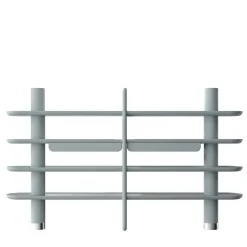 Ultramobili Bookcases<Mina Int4P 4-Shelf Pastel Light-Blue Bookcase