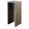 Giovannozzi Marmi Consoles<Minimalist Travertine Titanium Console