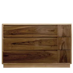 Ebanisteria Roberto Gambella Dressers<Minimalist Walnut & Chestnut Dresser