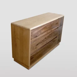 Ebanisteria Roberto Gambella Dressers<Minimalist Walnut & Chestnut Dresser