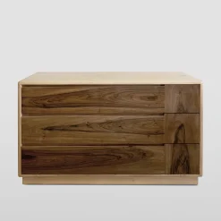 Ebanisteria Roberto Gambella Dressers<Minimalist Walnut & Chestnut Dresser