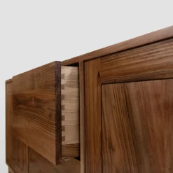 Ebanisteria Roberto Gambella Sideboards Buffets<Minimalist Walnut Sideboard