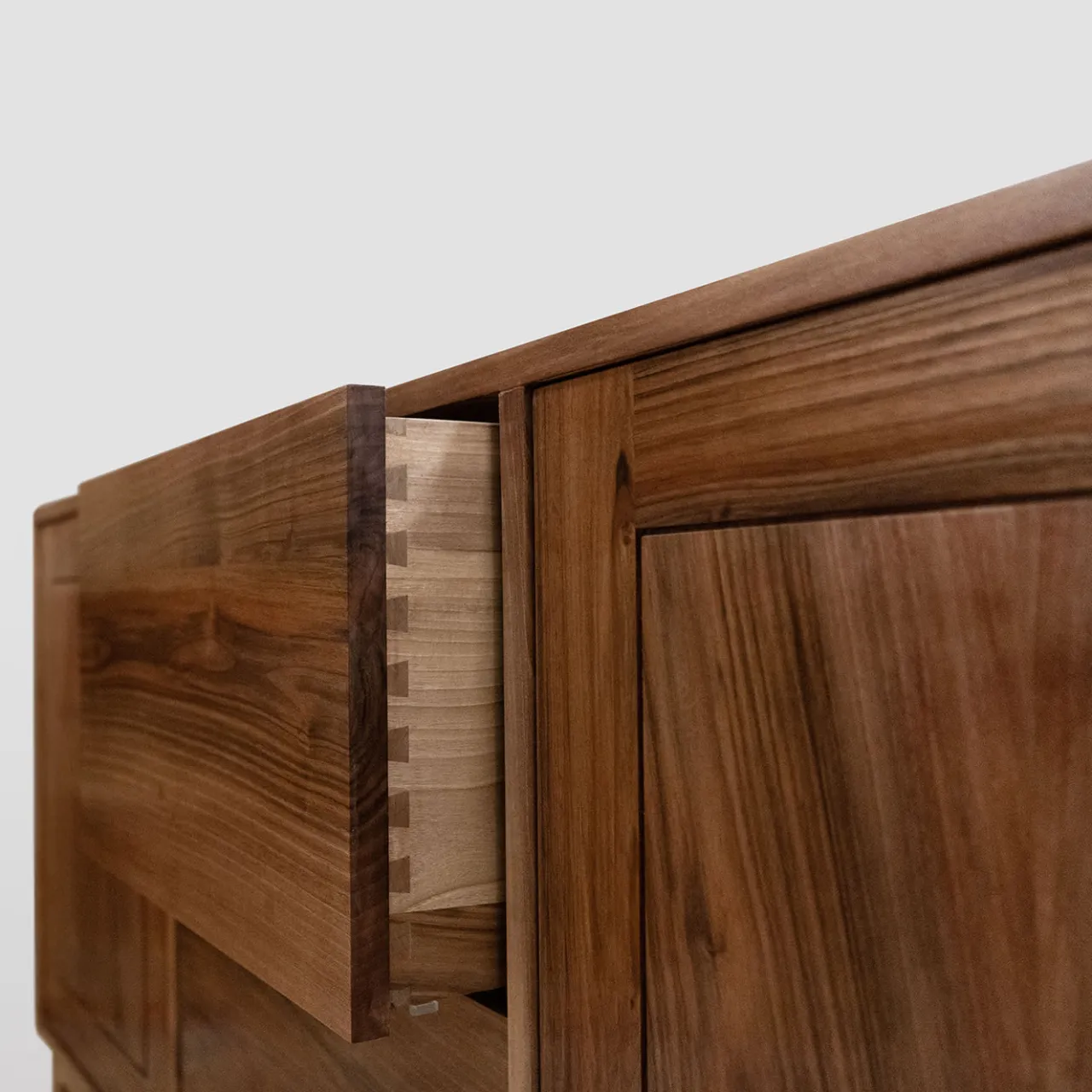 Ebanisteria Roberto Gambella Sideboards Buffets<Minimalist Walnut Sideboard