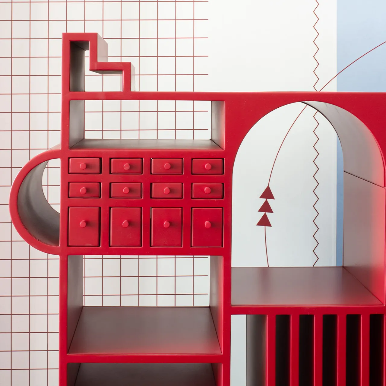 Orografie Bookcases<Minuti Wunderkammer Bookcase Limited Edition by Livia Stacchini