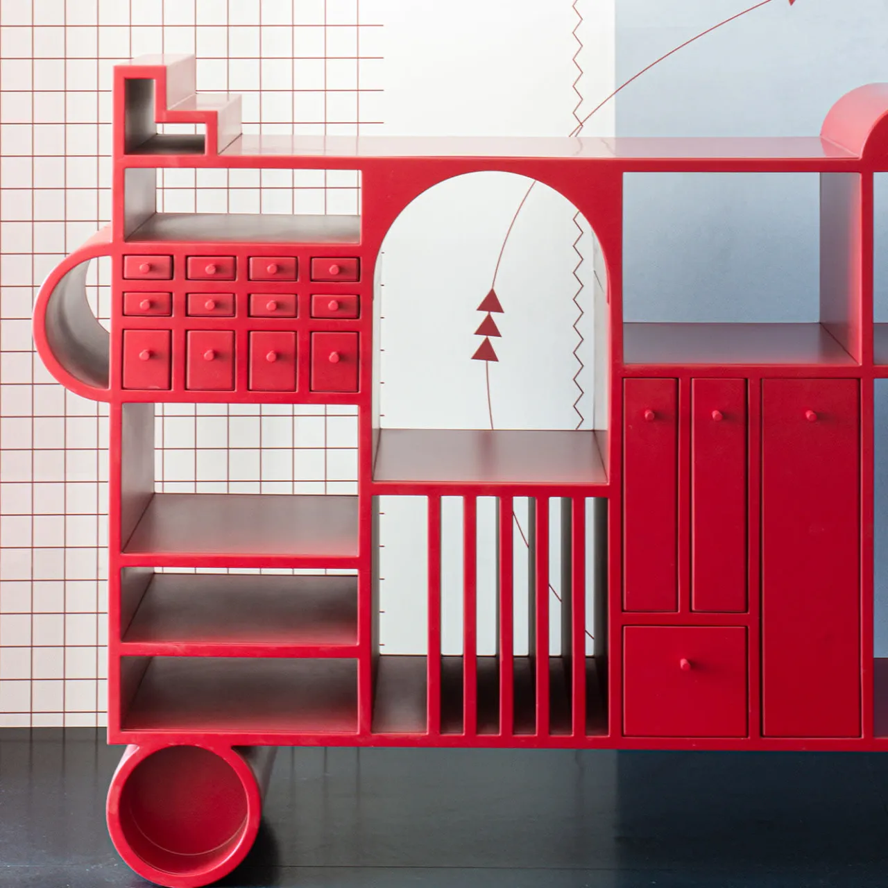 Orografie Bookcases<Minuti Wunderkammer Bookcase Limited Edition by Livia Stacchini