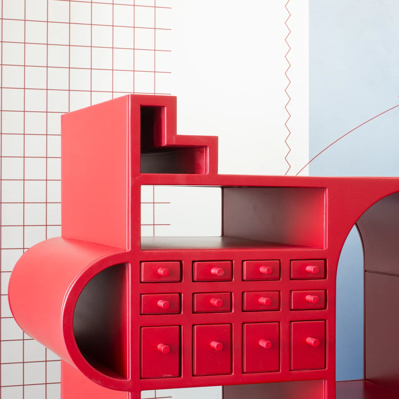 Orografie Bookcases<Minuti Wunderkammer Bookcase Limited Edition by Livia Stacchini