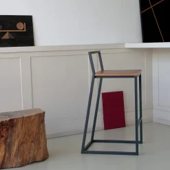 Deodara Bar Stools<Mio Black Stool