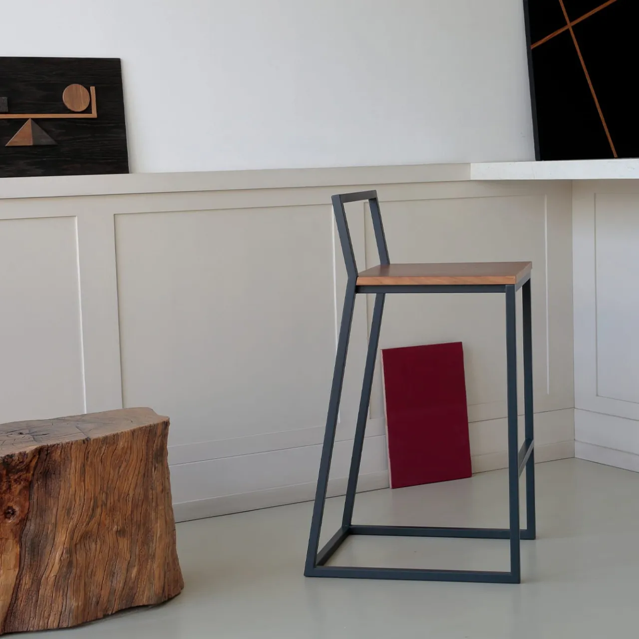 Deodara Bar Stools<Mio Black Stool