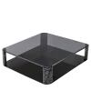 Giorgio Collection Coffee Tables<Mirage Square Marble and Glass Coffee Table by C.L Studio