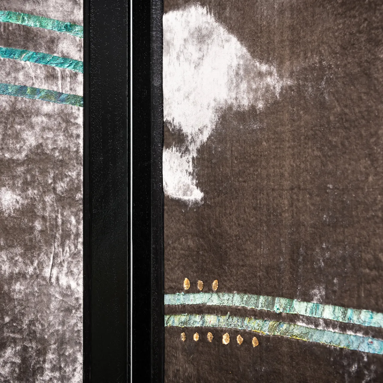 Anna Paola Cibin Room Dividers<Mirror Labyrinth Velvet Screen