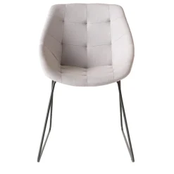 Sitia Armchairs<Miss Lily Grey Sled Armchair