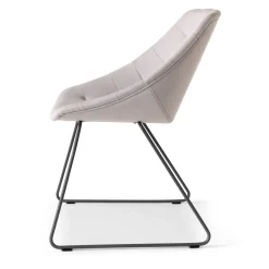 Sitia Armchairs<Miss Lily Grey Sled Armchair
