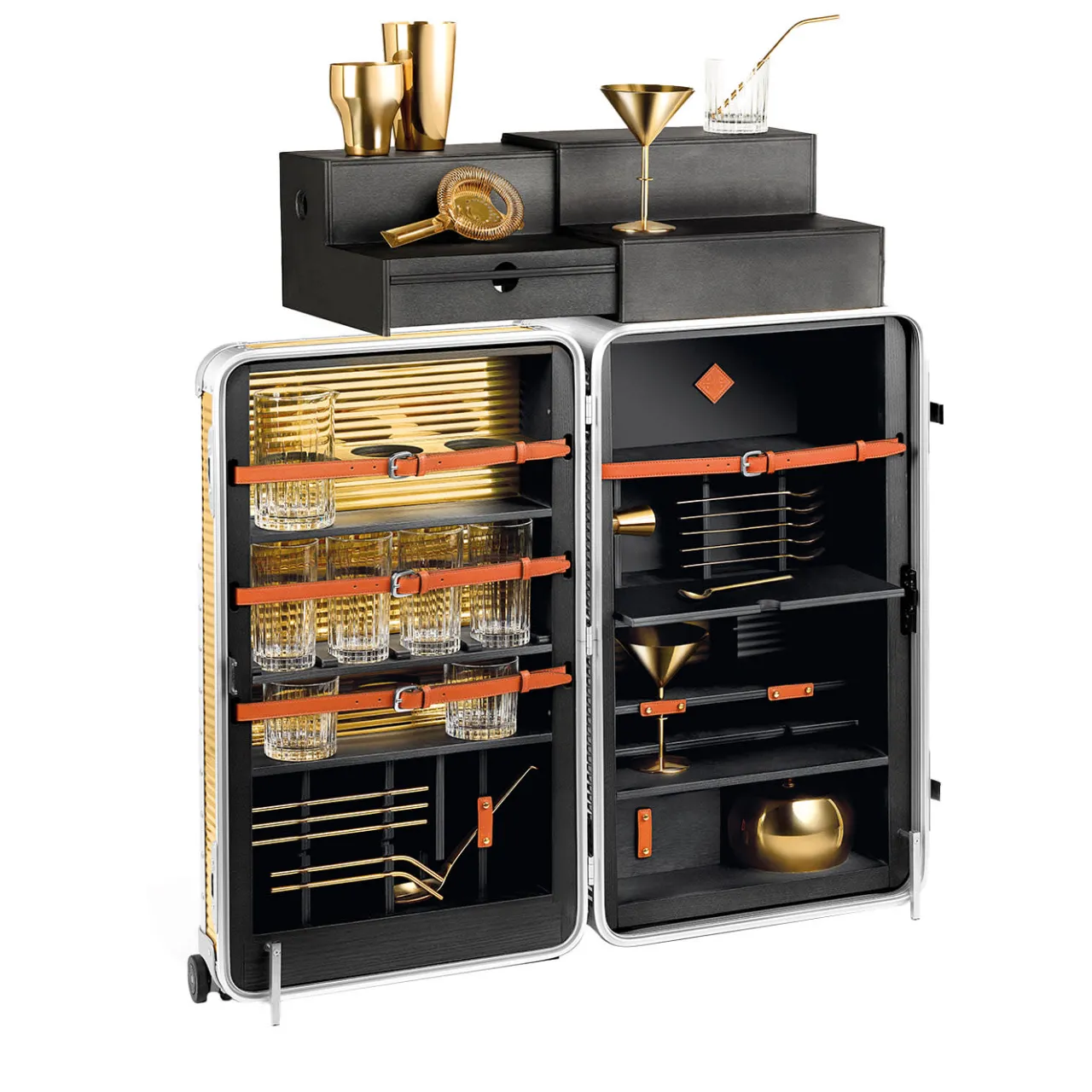 FPM Fabbrica Pelletterie Milano Trunks<Mixology Station