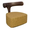 Morelato Lounge Chairs<Moby Dick Ash Wood Upholstered Lounge Chair #1