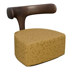 Morelato Lounge Chairs<Moby Dick Ash Wood Upholstered Lounge Chair #1