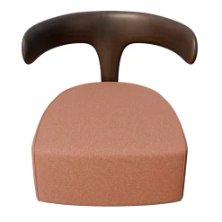 Morelato Lounge Chairs<Moby Dick Ash Wood Upholstered Lounge Chair #2