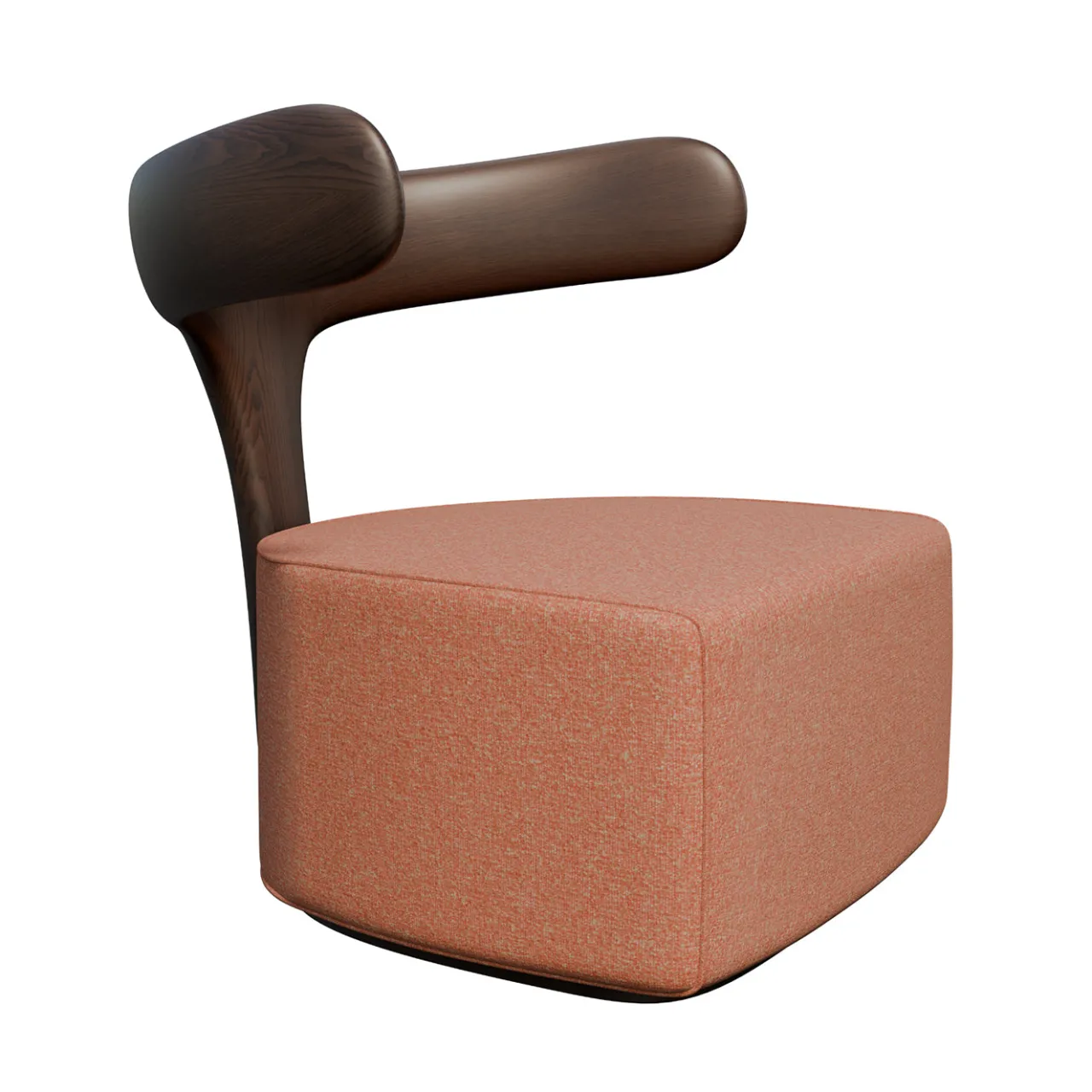 Morelato Lounge Chairs<Moby Dick Ash Wood Upholstered Lounge Chair #2