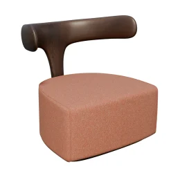 Morelato Lounge Chairs<Moby Dick Ash Wood Upholstered Lounge Chair #2