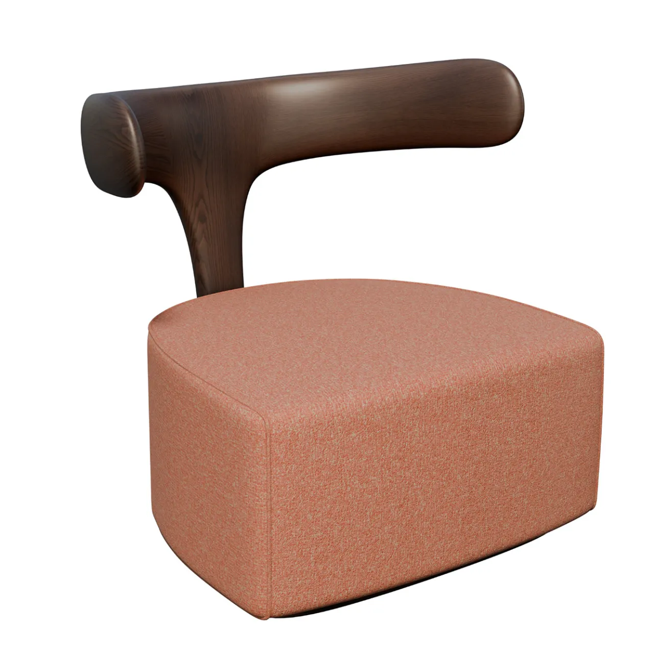 Morelato Lounge Chairs<Moby Dick Ash Wood Upholstered Lounge Chair #2
