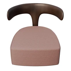 Morelato Lounge Chairs<Moby Dick Ash Wood Upholstered Lounge Chair #3