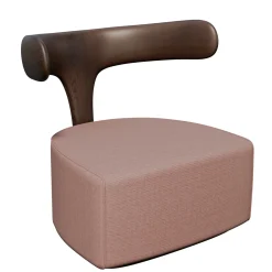 Morelato Lounge Chairs<Moby Dick Ash Wood Upholstered Lounge Chair #3
