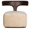 Morelato Armchairs<Moby Dick Beige Fabric-Covered Armchair by Libero Rutilo