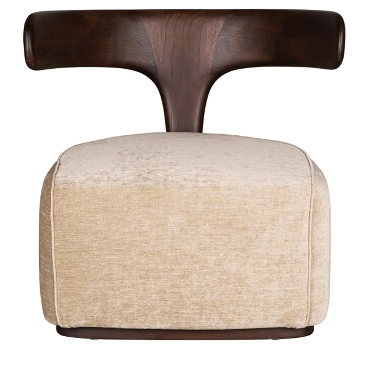 Morelato Armchairs<Moby Dick Beige Fabric-Covered Armchair by Libero Rutilo