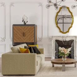 Guerra Vanni Bar Cabinets<Mocha Eucalyptus Wood Bar Cabinet from Studio Privé Collection