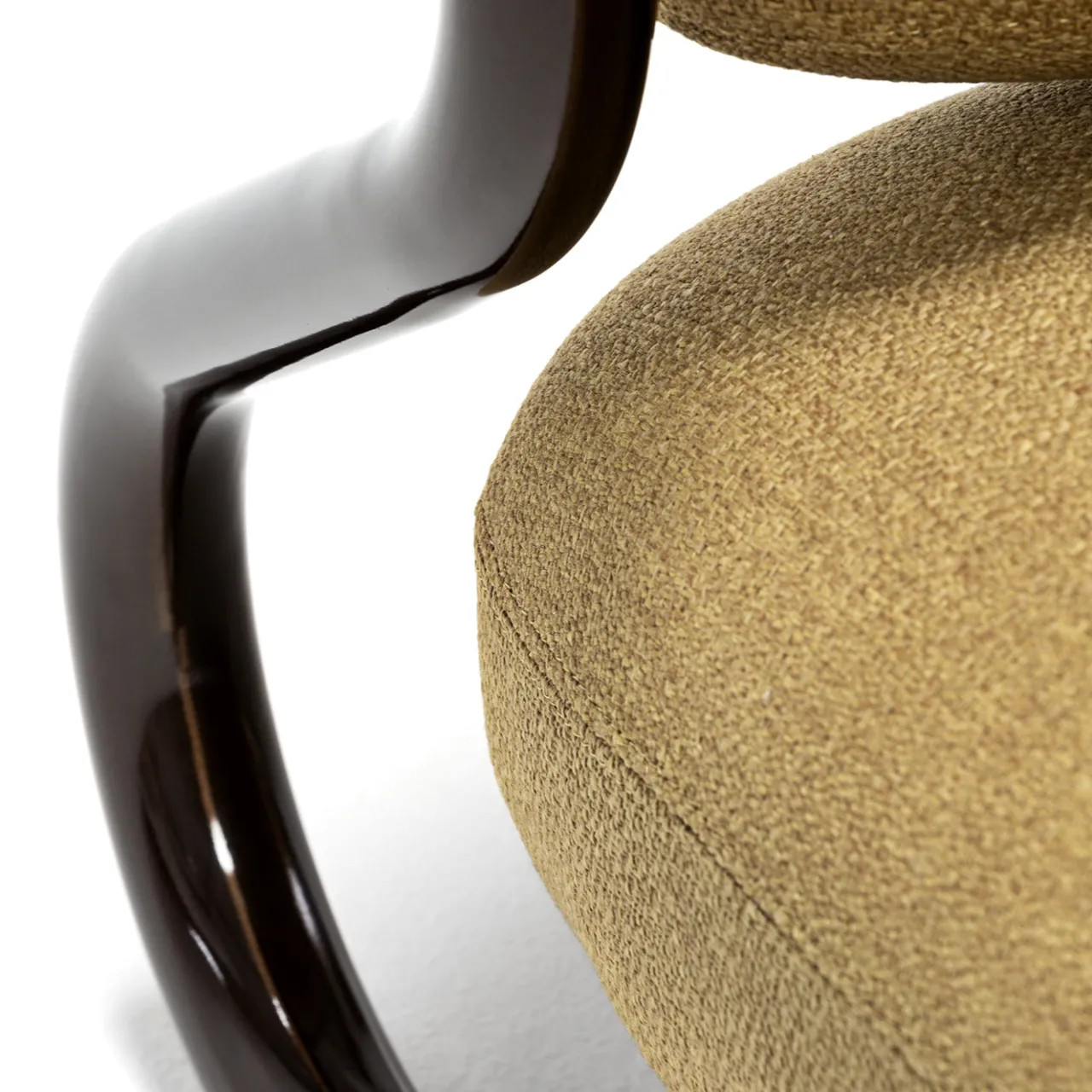 Exteta Lounge Chairs<Modernista Beige Textile Lounge Chair