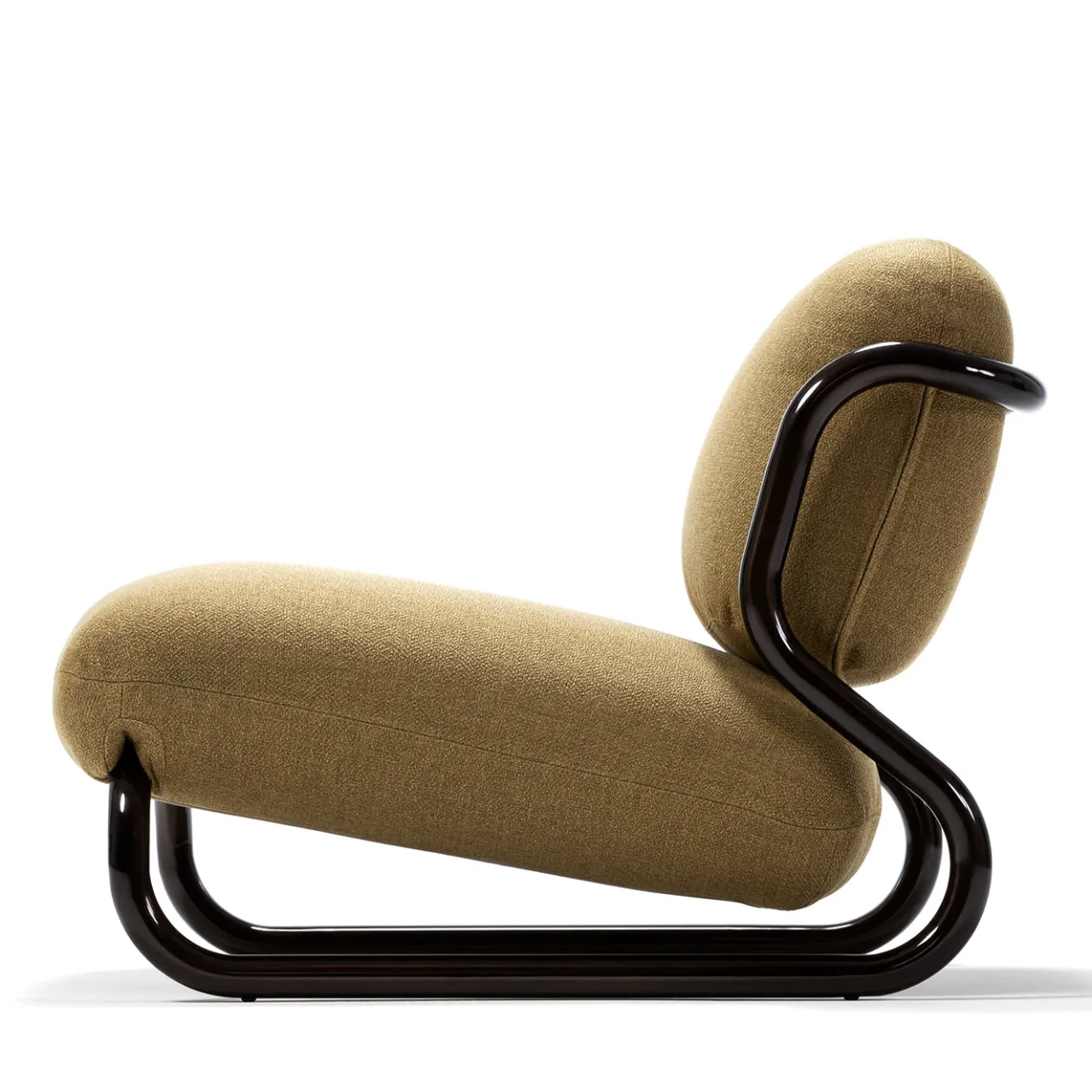 Exteta Lounge Chairs<Modernista Beige Textile Lounge Chair