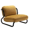 Exteta Lounge Chairs<Modernista Orange Leather Lounge Chair