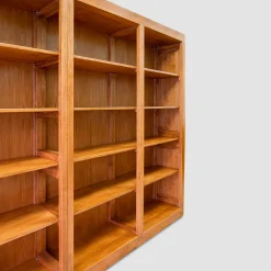 Ebanisteria Roberto Gambella Bookcases<Modular Chestnut Bookcase
