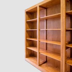 Ebanisteria Roberto Gambella Bookcases<Modular Chestnut Bookcase