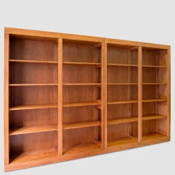 Ebanisteria Roberto Gambella Bookcases<Modular Chestnut Bookcase