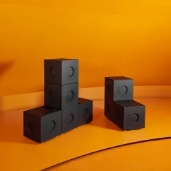 Cassina Ottomans & Poufs<Modular Imagination #1 Black by Virgil Abloh