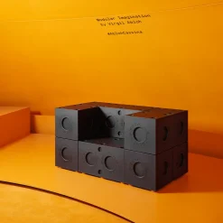 Cassina Benches<Modular Imagination #2 Black by Virgil Abloh