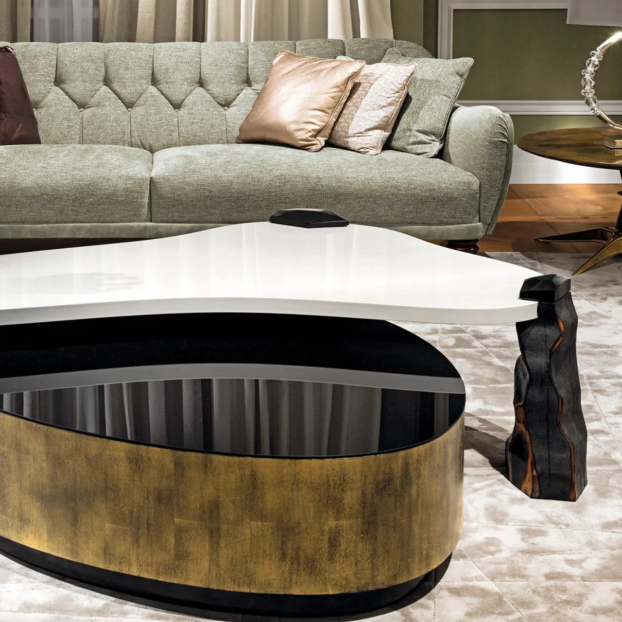 Provasi Nesting Tables<Modular Set of 2 Coffee Tables