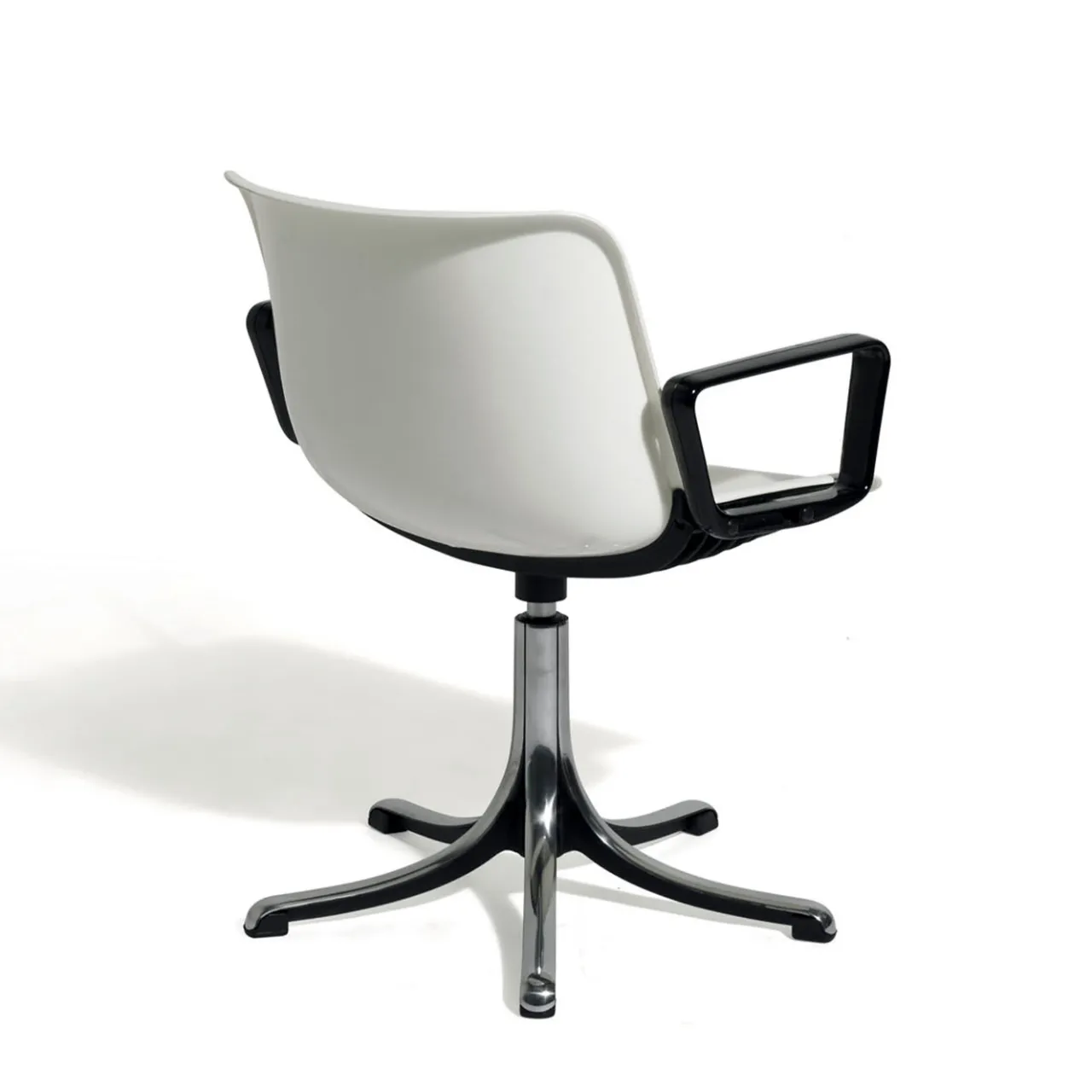 Tecno Spa Office Chairs<Modus White Chair with Armrests by Centro Progetti Tecno