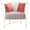 Officina Ciani Outdoor Armchairs<Molle Armchair White in Stainless Steel