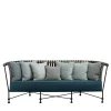 Officina Ciani Outdoor Sofas & Benches<Molle Outdoor Sofa in Stainless Steel
