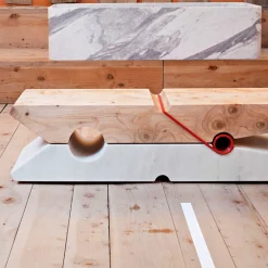 Luce Di Carrara Benches<Molletta Large Bench