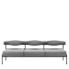 Sitia Benches<Momo 3 Seater Grey Sofa