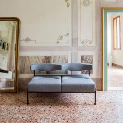 Sitia Benches<Momo Grey Sofa Two Seater