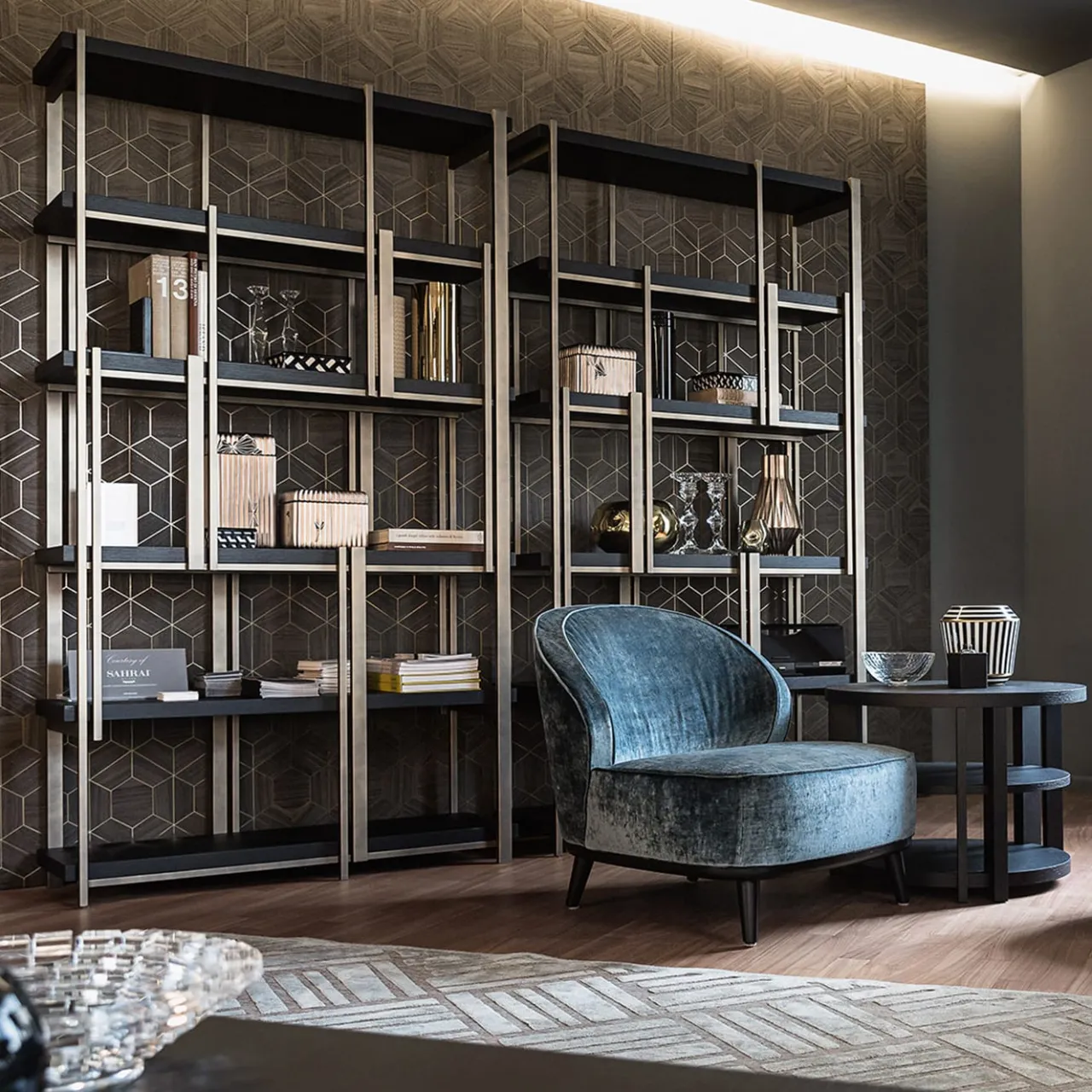 Casamilano Bookcases<Mondrian/17 Metal Bookshelf by Massimiliano Raggi
