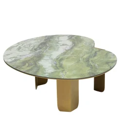 Pollini Home Coffee Tables<Monet High Green & Golden Coffee Table