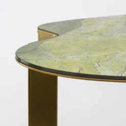 Pollini Home Coffee Tables<Monet High Green & Golden Coffee Table